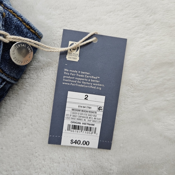 Universal Thread Skinny Leg Overalls in Blue Dark Wash Women’s Multiple Sizes - Picture 10 of 14